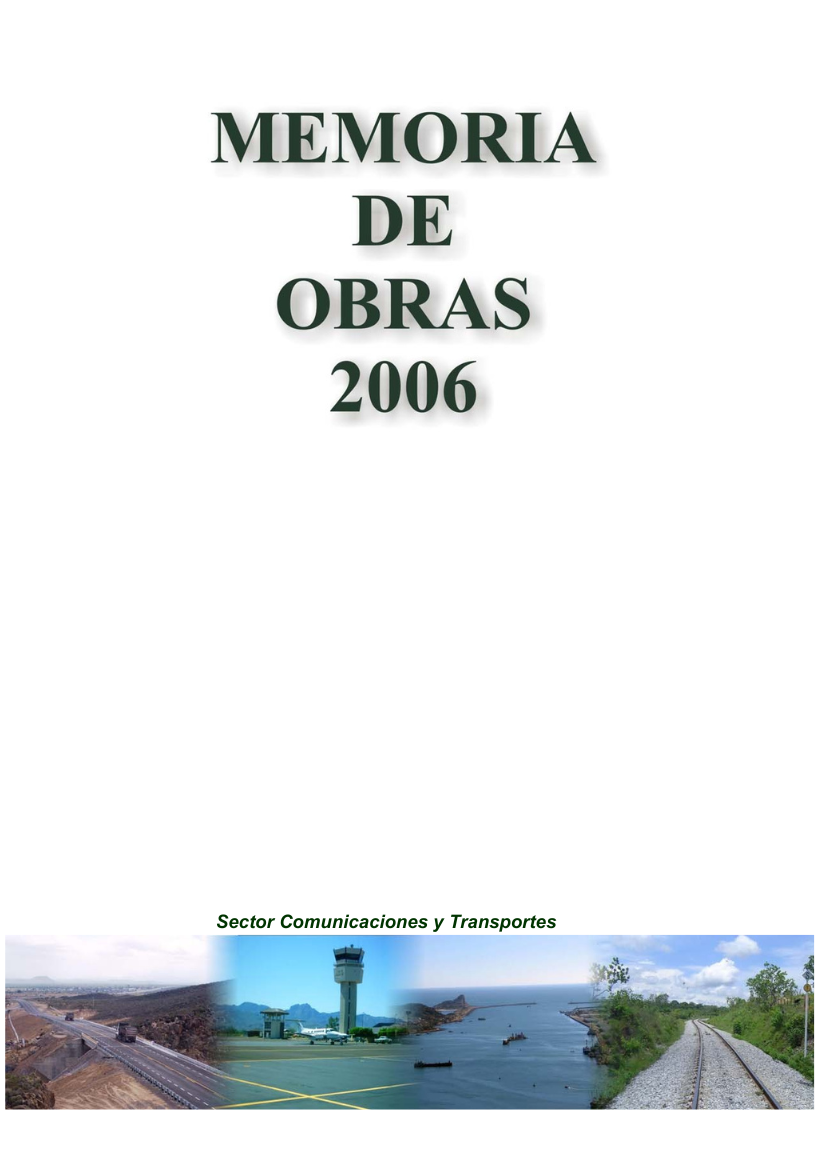 Memoria de Obras 2006